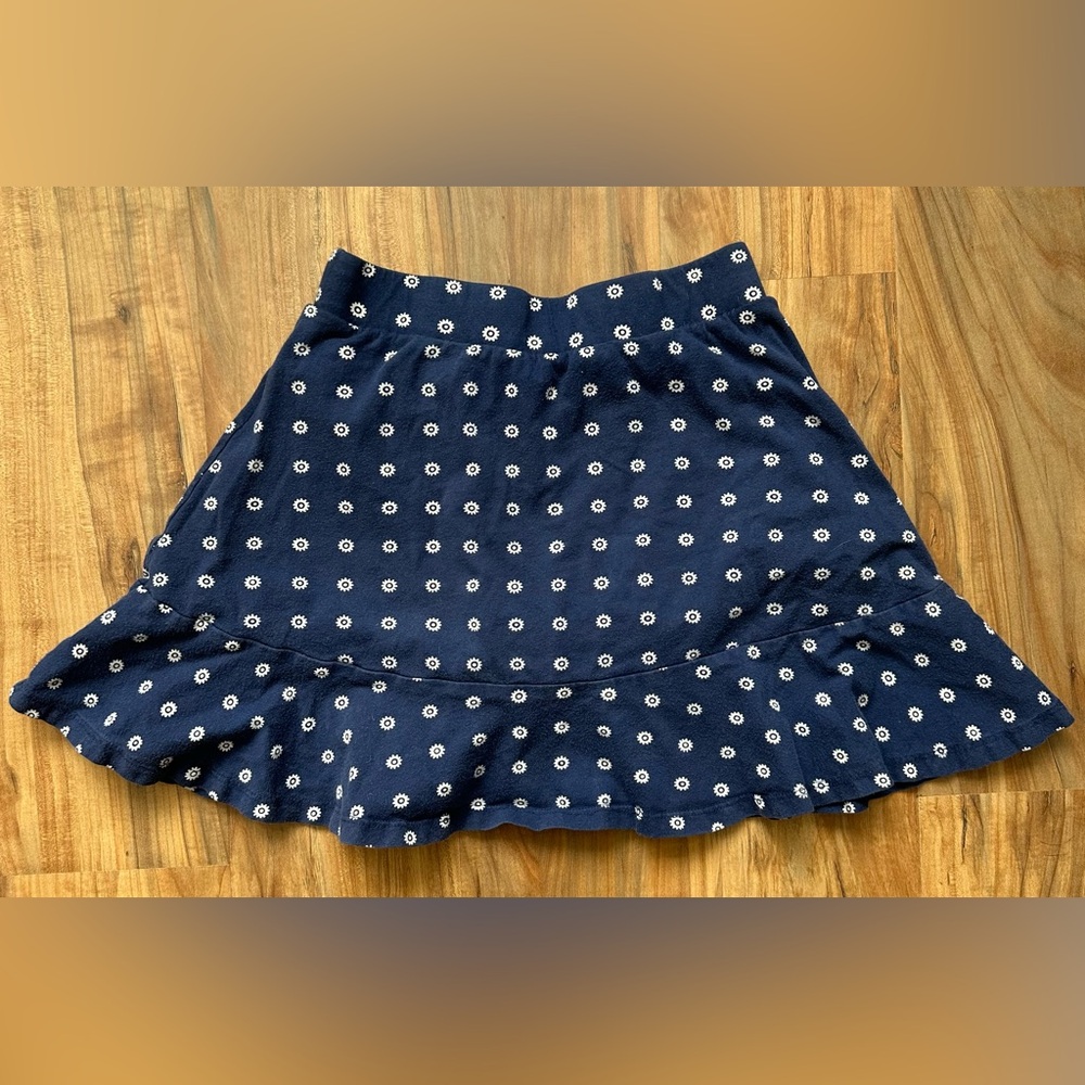 Lands End Floral Skort